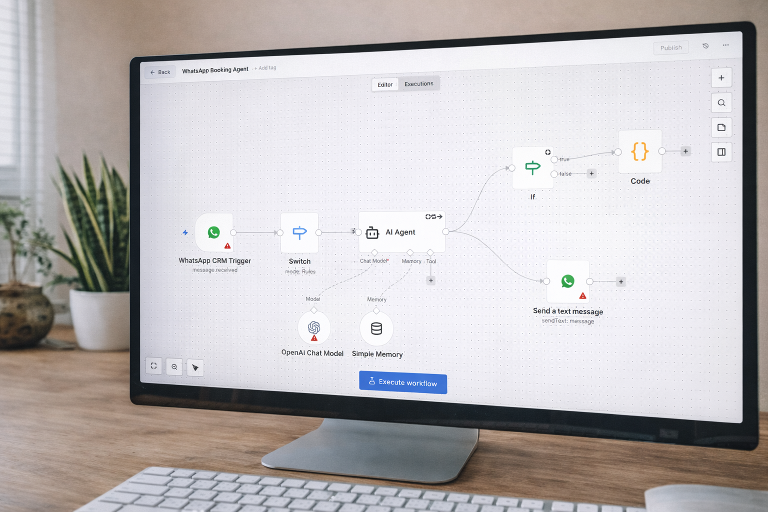 Starlor AI Automation Workflow Builder