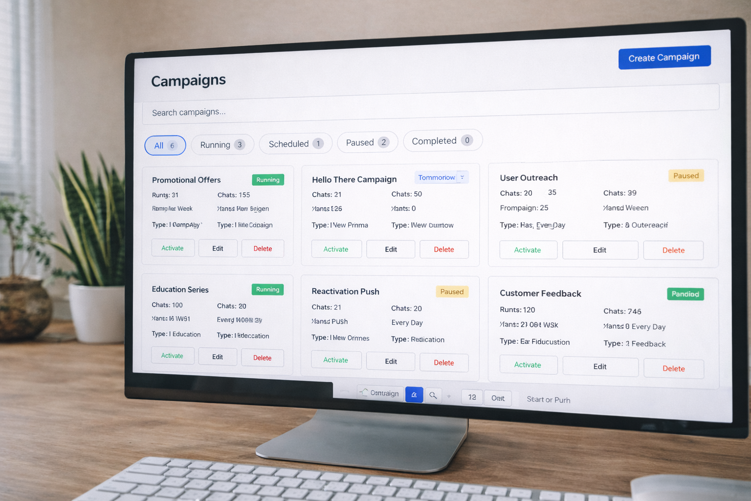 Starlor Broadcast Campaigns